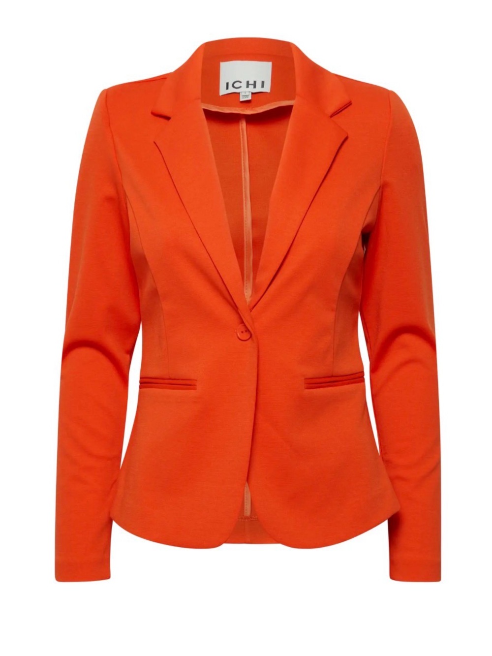 Women's Orange Tailored Single-Button Blazer. NWT , Women's blazer Kate